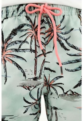 Pantaloneta De Baño Estampada Para Niño