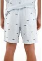 Tennis Bermuda Con Pretina Elástica Azul Para Hombre de Tennis