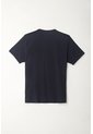 Camiseta Cuello Redondo Azul Para Hombre de Tennis