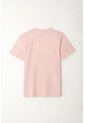 Camiseta Rosada Manga Corta Para Hombre de Tennis