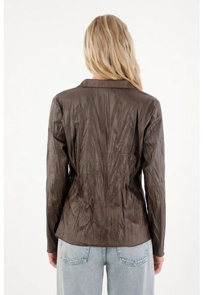 Tennis Camisa Manga Larga En Tela Sintética Verde Para Mujer