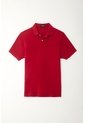 Tennis Polo Roja Con Raqueta Multicolor Para Hombre de Tennis