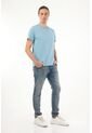 Tennis Jean Skinny Tiro Medio Azul Para Hombre de Tennis