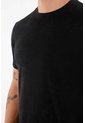 Tennis Camiseta Básica De Tacto Suave Negra Para Hombre de Tennis
