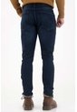 Tennis Jean Skinny Tono Oscuro Azul Con Diseño Limpio Para Hombre de Tennis