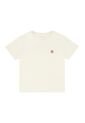 Tennis Camiseta Manga Corta Estampada Crudo Para Mujer de Tennis