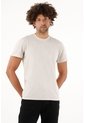 Tennis Camiseta En 100% Algodón Gris Para Hombre de Tennis