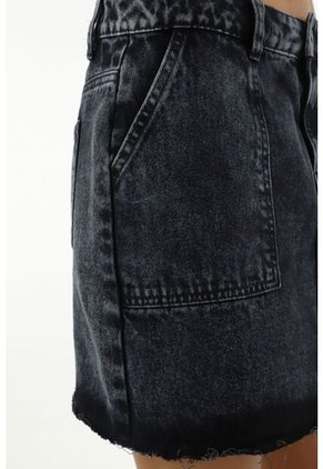 Falda Corta Negra Para Mujer