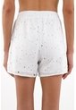 Tennis Bermuda En Ojalillo Blanca Para Mujer de Tennis