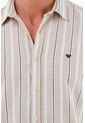 Camisa Café Manga Larga Para Hombre de Tennis