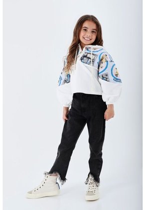 Buzo Color Crudo Para Niña