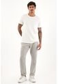 Tennis Pantalón Chino En 100% Lino Gris Para Hombre de Tennis