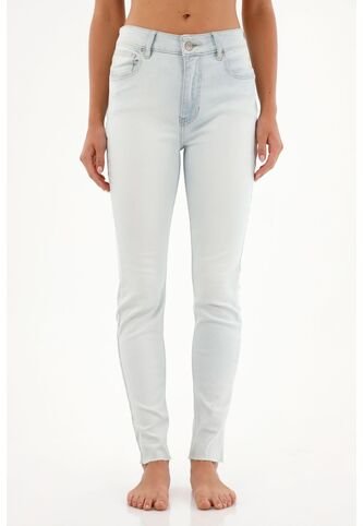 Tennis Jean Jegging Tiro Alto Tono Ice Para Mujer Tennis