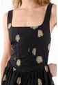 Tennis Vestido Corto Con Falda Tipo Globo Y Flores En Relieve Para Mujer de Tennis
