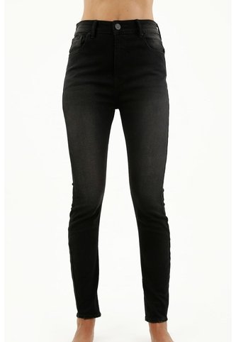 Tennis Jean Jegging Negro Para Mujer Tennis