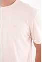 Camiseta Básica Con Mini Print Rosada Para Hombre de Tennis