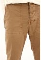 Pantalón Recto Con Cortes Decorativos Café Para Hombre de Tennis