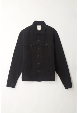 Tennis Chaqueta Negra En Denim Para Hombre Tennis