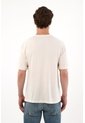 Tennis Camiseta Relaxed Fit Con Textura Waffle De Algodón Crema Para Hombre de Tennis