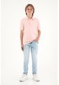 Jean Slim Tono Acid Wash Claro Para Niño de Tennis