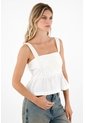 Tennis Camisa Crudo Con Escote Recto Para Mujer de Tennis