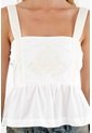 Tennis Camisa Crudo Con Escote Recto Para Mujer de Tennis