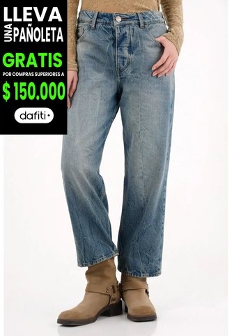 Tennis Jean Tiro Bajo Y Bota Doblada Azul Para Mujer Tennis