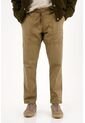 Pantalón Recto Con Cordón En Pretina Café Para Hombre de Tennis
