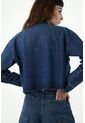 Chaqueta Azul En Denim Para Mujer de Tennis