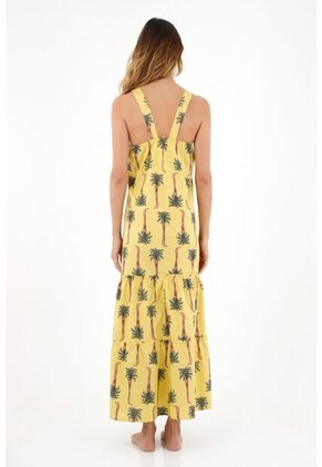 Tennis Vestido Estampado Con Escote En V Para Mujer