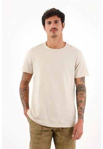 Camiseta En Tela Jersey Crudo Para Hombre Tennis