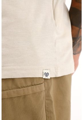 Camiseta En Tela Jersey Crudo Para Hombre