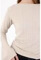 Tennis Camiseta Con Puños Tipo Campana Para Mujer de Tennis
