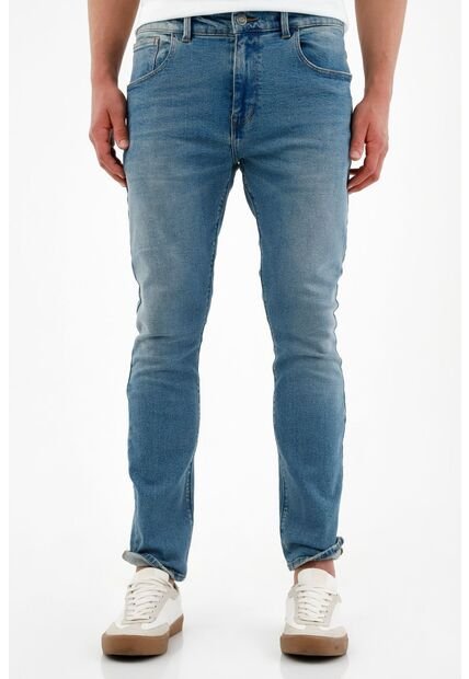 Tennis Jean Nudy Cinco Bolsillos Para Hombre