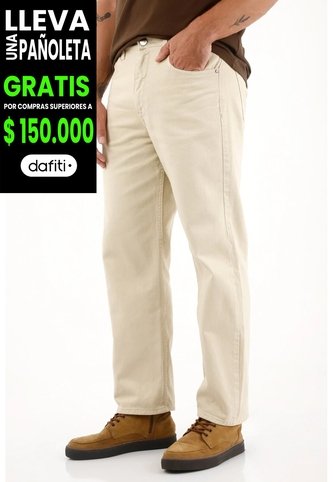Tennis Pantalón Loose En Bull Denim Crudo Para Hombre Tennis