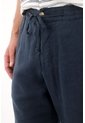 Tennis Pantalón Chino En 100% Lino Azul Para Hombre de Tennis