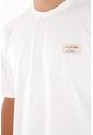 Tennis Camiseta Jersey Con Mini Aplique Blanca Para Hombre de Tennis
