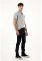 Tennis Jean Skinny Black Denim Con Caída Natural Para Hombre de Tennis