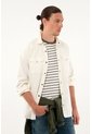 Tennis Camisa Crudo Manga Larga Para Hombre de Tennis