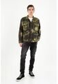 Tennis Abrigo Estampado Tipo Parka Para Hombre de Tennis