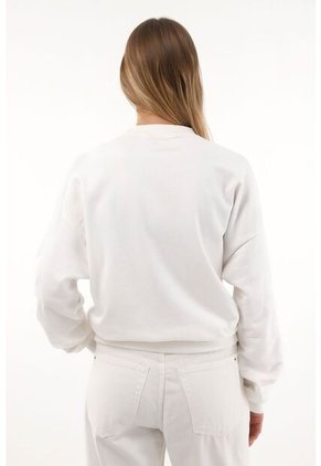 Tennis Buzo Con Flecos Y Apliques Crudo Para Mujer