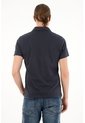 Tennis Polo Azul Con Raqueta Bordada Para Hombre de Tennis