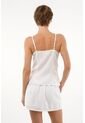 Tennis Camisa Blanca Tipo Corsé Para Mujer de Tennis