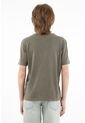 Camiseta Verde Cuello Redondo De Botones Para Niño de Tennis
