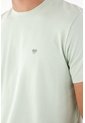 Tennis Camiseta Con Mini Raqueta Verde Con Caída Natural Para Hombre de Tennis