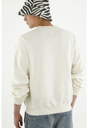 Buzo Crudo Con Bordado Para Hombre