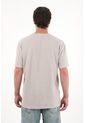Camiseta Básica De Tela Con Textura Café Para Hombre de Tennis
