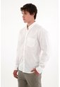 Tennis Camisa De Botones Blanca Para Hombre de Tennis