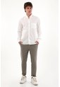 Tennis Camisa De Botones Blanca Para Hombre de Tennis