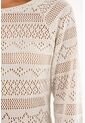 Tennis Buzo Crudo Con Diseño Tipo Crochet Para Mujer de Tennis